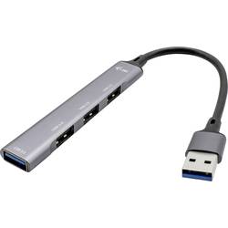 i-tec U3HUBMETALMINI4 USB Hub 4 porty USB-A USB 3.0 5 GBit/s vícebarevná I-TEC USB 3.0 Metal HUB 4 Port passive