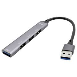 i-tec U3HUBMETALMINI4 USB Hub 4 porty USB-A USB 3.0 5 GBit/s vícebarevná I-TEC USB 3.0 Metal HUB 4 Port passive