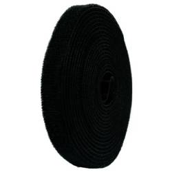 TOOLCRAFT KL10X3000C pásek se suchým zipem ke spojování háčková a flaušová část (d x š) 3000 mm x 10 mm černá 4 ks