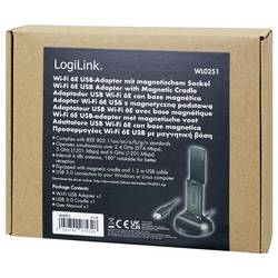 LogiLink WL0251 Wi-Fi adaptér USB-A 2976 MBit/s