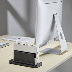 LogiLink BP0210 držák pro mini PC Vzdálenost od stěny (max.): 7 cm černá 1 ks
