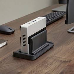 LogiLink BP0210 držák pro mini PC Vzdálenost od stěny (max.): 7 cm černá 1 ks