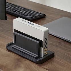 LogiLink BP0210 držák pro mini PC Vzdálenost od stěny (max.): 7 cm černá 1 ks