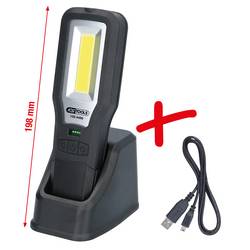 KS Tools 150.4490 Mobilní dílenská ruční svítilna, ohebná, 550 lumenů Třída energetické účinnosti 2021 n.rel.