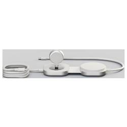 ZENS bezdrátová indukční nabíječka 20 W ZECC07W ZECC07W/00 Výstup Qi standard, Apple MagSafe, USB-C® bílá