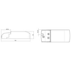 Deko Light BASIC, DIM, CV, 12V 2,5-25W LED driver konstantní napětí 25 W 200 - 2080 mA 12 V stmívatelný 1 ks