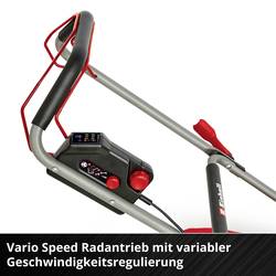 Einhell Professional Power X-Change GP-CM 36/47 S Li BL (4x4,0Ah) akumulátor Akumulátorová sekačka vč. 2. Nabíječka Twincharger, Vč. 4 akumulátorů 4.0 Ah šířka