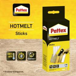 Pattex PTK56 lepicí tyčinky 11 mm 200 mm transparentní 500 g 25 ks