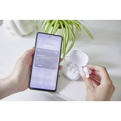 Intenso Buds Pro T502HAE weiß špuntová sluchátka (In Ear) Bluetooth® bílá Potlačení hluku odolná vůči vodě mobil