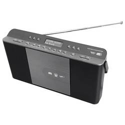 soundmaster RCD1870SW RCD1870SW rádio s CD, DAB+, FM, AUX, CD, DAB+, MP3, FM, šedá, černá
