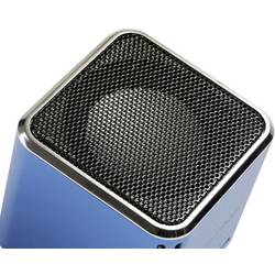 mini reproduktor Technaxx MusicMan Mini AUX, SD paměť. karta, USB modrá