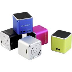 mini reproduktor Technaxx MusicMan Mini AUX, SD paměť. karta, USB modrá
