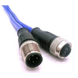 Mueller Electric C4AC81M005 konektor akčního/snímacího členu , C4AC81M005, piny: 4, 5 m, 1 ks