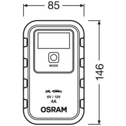 Osram Automotive OEBCS904 4052899620520 nabíječka autobaterie 6 V, 12 V 2 A, 4 A