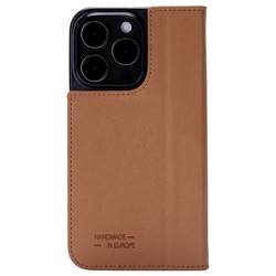 JT Berlin BookCase Tegel Booklet Apple iPhone 16 Pro koňaková 11064