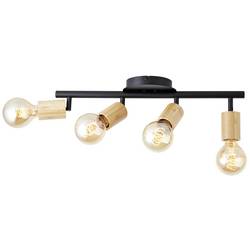 Brilliant Tiffany 99683/76 stropní lampa E27 28 W černá (matná), přírodní