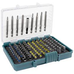 Makita P-81050 sada bitů, 99dílná, křížový PZ, křížový PH, vnitřní šestihran (TX), inbus, 1/4 (6,3 mm)