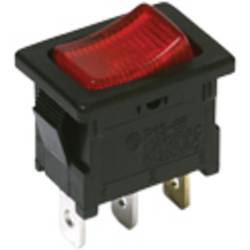 C & K Switches DA102J3RS215QF7 kolébkový spínač 125 V/AC 16.00 A 1x zap/vyp 1 ks Bulk