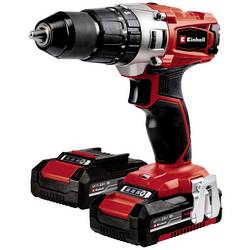 Einhell Power X-Change TE-CD 18/2 Li-i +64 (2x2,0 Ah) aku příklepový šroubovák, 2cestný, vč. 64-dílné sady příslušenství, vč. nabíječky, vč. 2x aku, 4514221