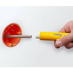 Jokari 30120 No. 12 odizolovací nástroj Vhodné pro odizolovací kleště Kulaté kabely 8 do 13 mm Vhodné pro značku (kleště) JOKARI