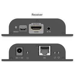 Digitus DS-55352 HDMI™, HDMI® vstup, USB, USB-A, USB 1.1, RJ45 , microUSB HDMI přijímač přes síťový kabel RJ45 200 m