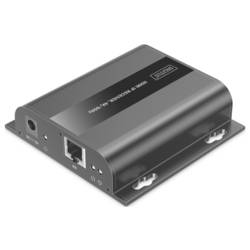 Digitus DS-55352 HDMI™, HDMI® vstup, USB, USB-A, USB 1.1, RJ45 , microUSB HDMI přijímač přes síťový kabel RJ45 200 m