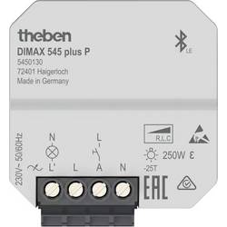 Theben 5450130 stmívač pod omítku bílá