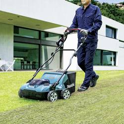 Makita UV001GZ akumulátor vertikutátor bez akumulátoru, bez nabíječky Pracovní šířka 38 cm