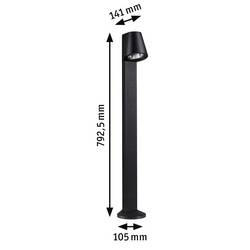 Paulmann 94863 Caissa sloupkové LED světlo LED 9 W antracitová