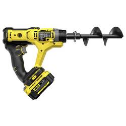 STANLEY V 20 aku vrtací šroubovák, 18 V Li-Ion akumulátor, vč. nabíječky, SFMCGA75M1-QW