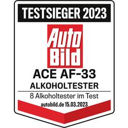 ACE AF-33 alkohol tester tmavě šedá 0.00 do 5.00 ‰ vč. displeje