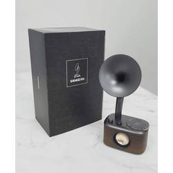 Sangean WR-45 Black A500432 stolní rádio, FM, AUX, Bluetooth, s akumulátorem, černá