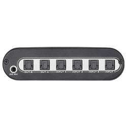 SpeaKa Professional SP-SW-200 Toslink přepínač s hliníkovým krytem