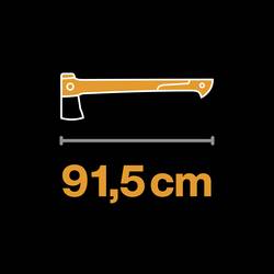 Fiskars 1069109 sekyra 915 mm 2540 g Hmotnost hlavy 1734 g