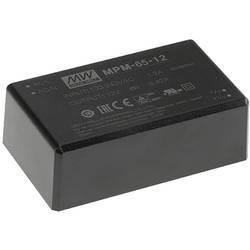 MEAN WELL MPM-65-5 AC/DC zdroj do DPS 5 V/DC 50 W