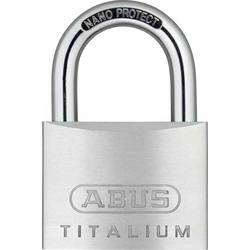 ABUS 79480 visací zámek visací zámek s profilovou vložkou, 60 mm, titan