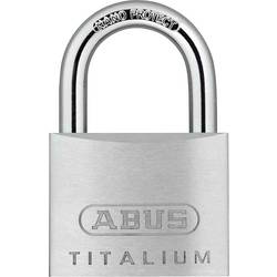 ABUS 77086 visací zámek visací zámek s profilovou vložkou, 50 mm, titan