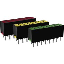 Signal Construct ZAQS 0827 LED série 8násobná zelená (d x š x v) 20 x 7 x 4 mm