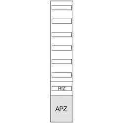 Hager ZU59VT6APZ2 Rozvodné pole Hager ZU59VT6APZ2 Univerziz 1350 mm 6rh 1feld 300mm APZ dole U.1xRFZ Rozváděcí pole 1 ks