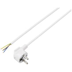 Sygonix SY-6408152 napájecí síťový kabel bílá 1.50 m