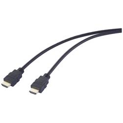 SpeaKa Professional HDMI kabel Zástrčka HDMI-A, Zástrčka HDMI-A 2.00 m černá SP-12816080 4K UHD HDMI kabel