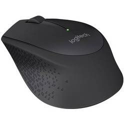 Logitech M280 optická myš, přenos bezdrátový, 3 tlačítko, 1000 dpi, černá