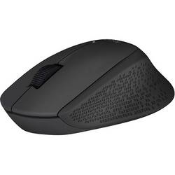 Logitech M280 optická myš, přenos bezdrátový, 3 tlačítko, 1000 dpi, černá