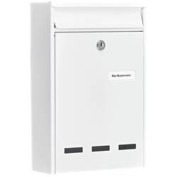Burg Wächter 61010 POCKET 5871 W poštovní schránka ocel bílá na klíč