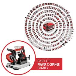 Einhell TE-MB 18/127 U Li-Solo Power X-Change akumulátorová pásová pila, max. řez 115 mm, 18 V, délka řezu 1141 mm