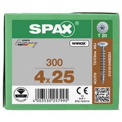 SPAX 0151010400253 vrut s půlkulatou hlavou 4 mm 25 mm T-STAR plus ocel 300 ks