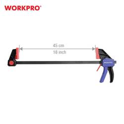 WorkPro WP232041 jednoruční svorka Rozpětí (max.):450 mm Vnější délka: 450 mm