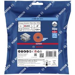 Bosch Accessories 2608621811 vláknitý kotouč Průměr 125 mm Zrnitost=120 5 ks