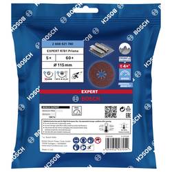 Bosch Accessories 2608621780 vláknitý kotouč Průměr 115 mm Zrnitost=60 5 ks