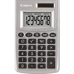Canon LS-270L kapesní kalkulačka, displej (počet míst) 8, solární napájení, na baterii, stříbrná
